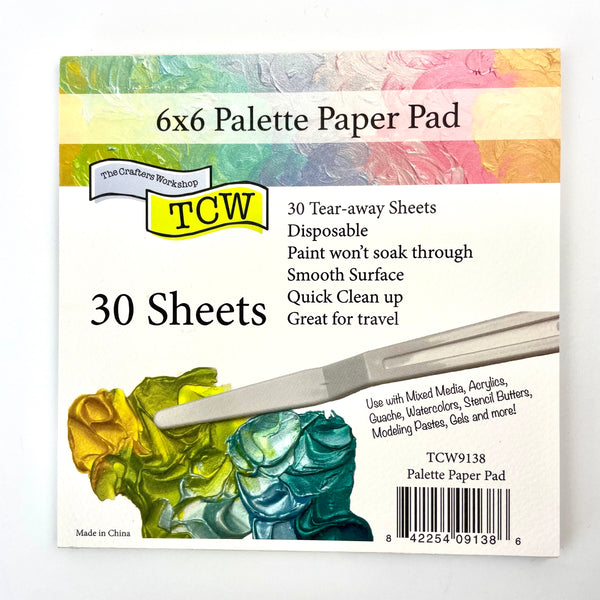 TCW Palette Paper Pad 30 Sheets