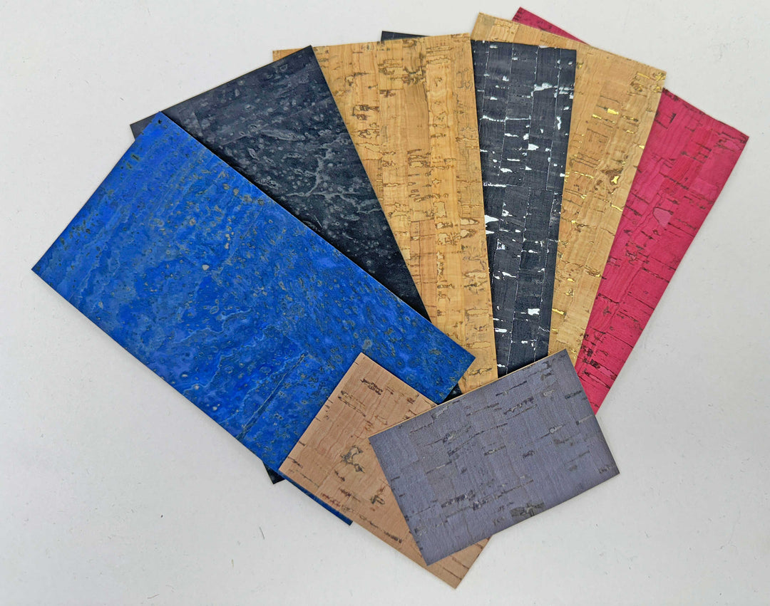 Small Pack of Cork Fabric Samples