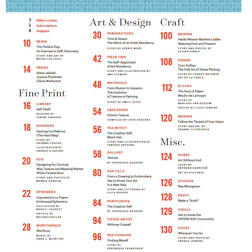 UPPERCASE magazine, Issue #69