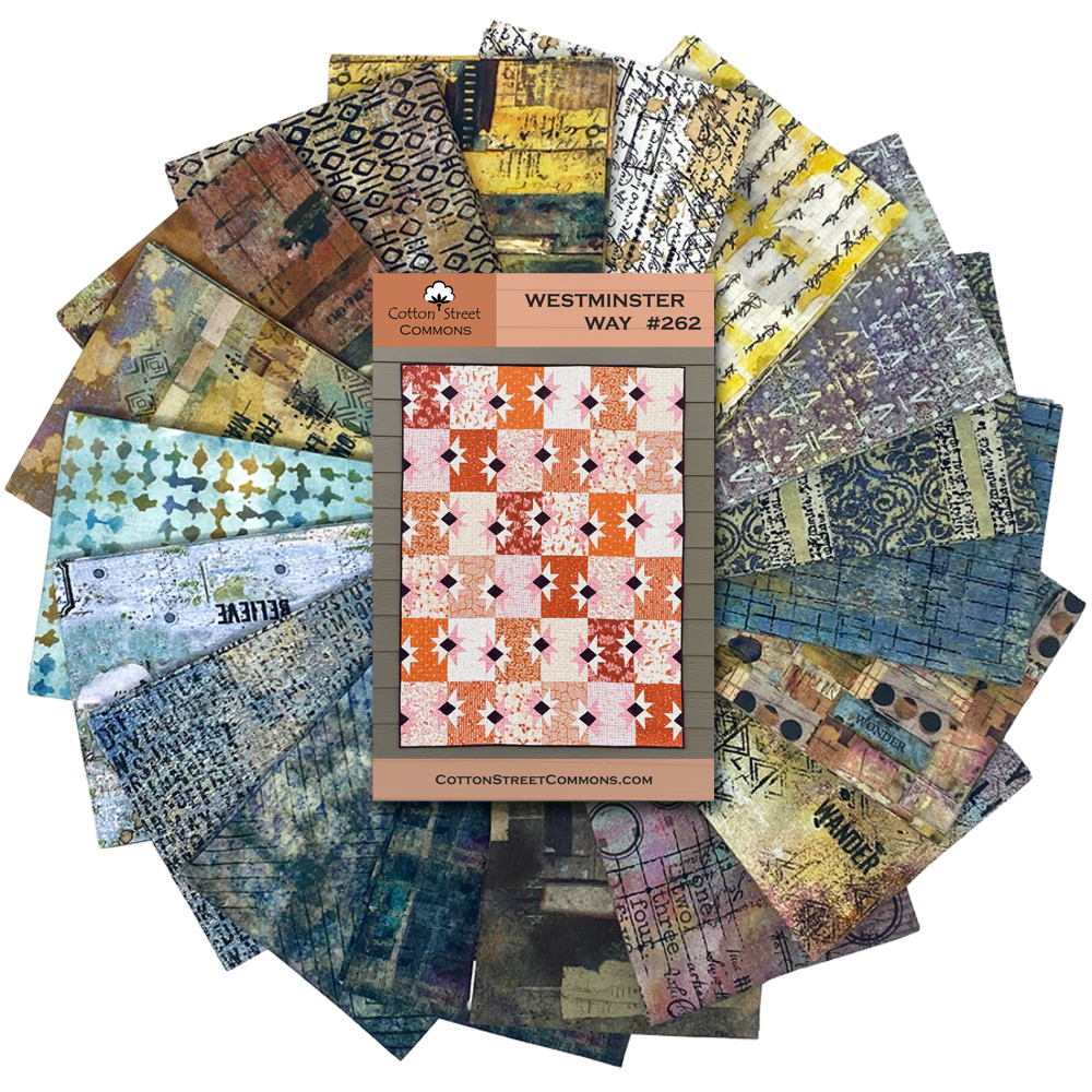Westminster Way Quilt Kit with Seth Apter's One Layer Away