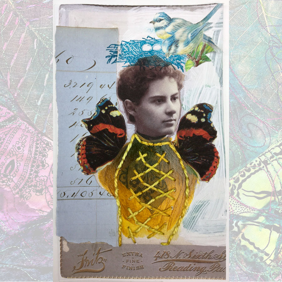 April 18: Creative Minds Summit – Mixed Media Cabinet Cards with Judy Gula