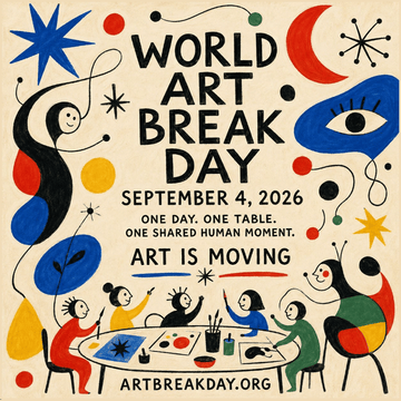 September 4: Join Us for World Art Break Day! September 4: Join Us for World Art Break Day!
