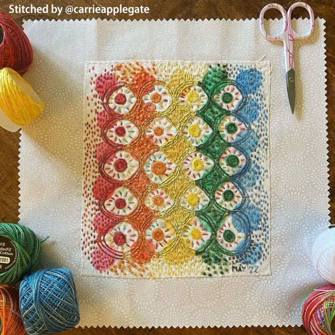 Yo Yo Rainbow Sampler by Dropcloth Samplers