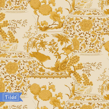 Tilda Chic Escape, Vase Collection Mustard