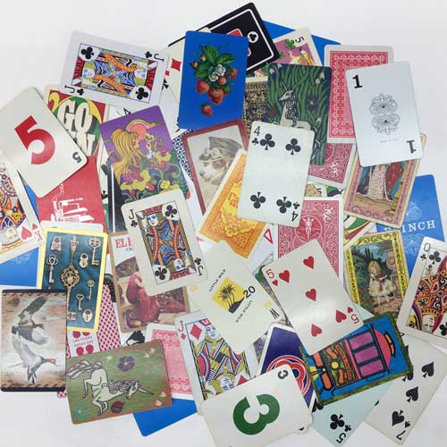 Playing online Cards Lot (Assorted Styles).