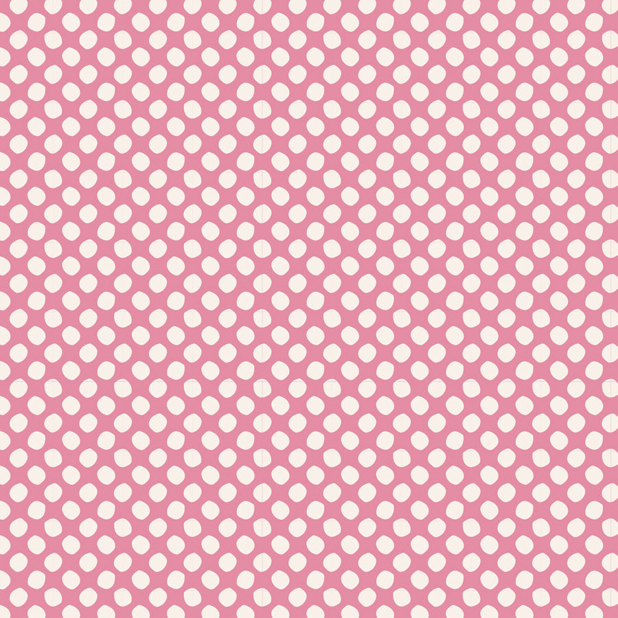 Tilda Basics Paint Dots, Pink