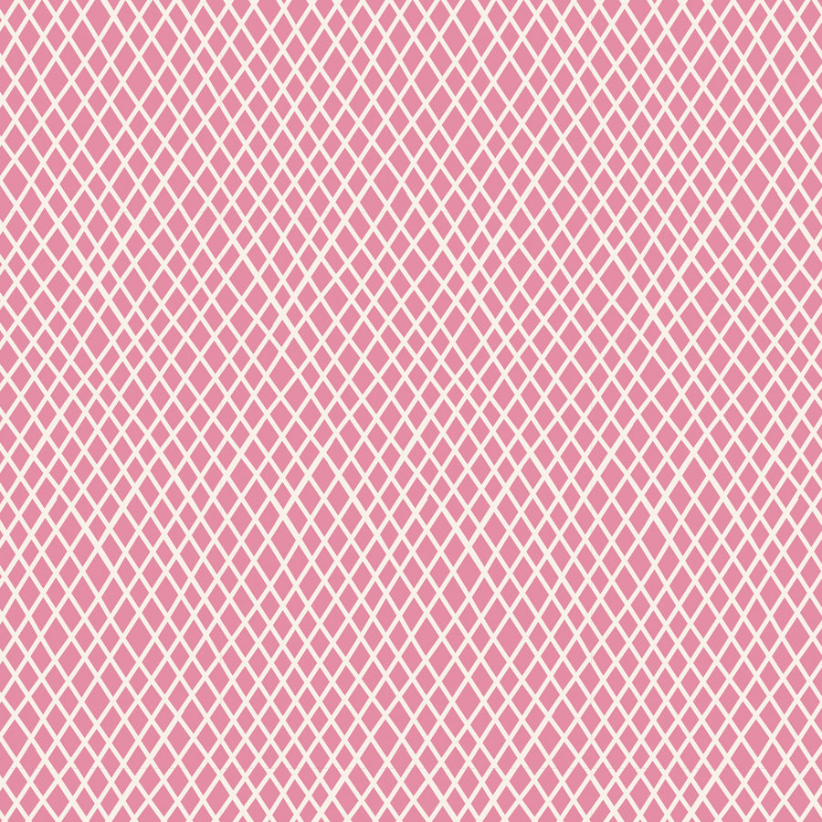 Tilda Basics Crisscross, Pink
