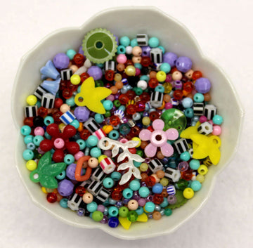MultiColor Plastic Bead mixture