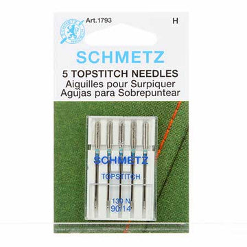Schmetz 90/14 Topstitch Needles- (5 pk)