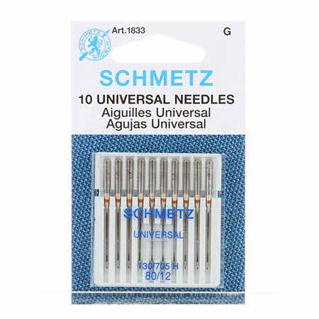 Schmetz 80/12 Universal Machine Needles (10 pk)