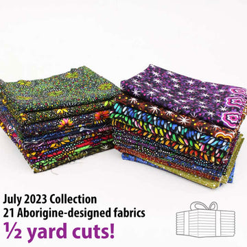 1/2 Yard Bundle: July 2023 Australian Collection