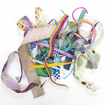 Mixed Ribbon Bag, Assorted patterns and lengths