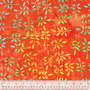 Baliscapes Orange Blossom, Spaced Leaves - Coral