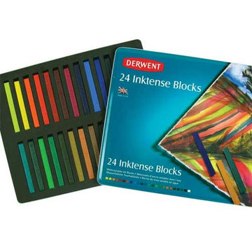 Derwent - Inktense Ink Blocks - Set Of 24