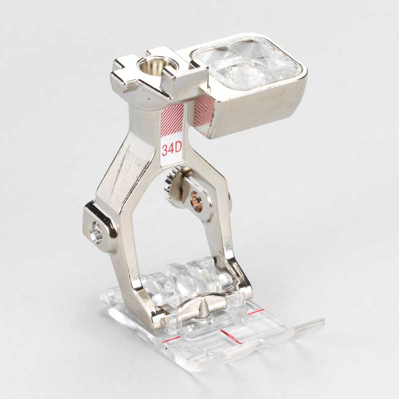 BERNINA Reverse-pattern Foot with Clear Sole #34D