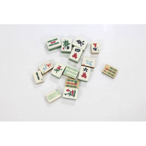 Assorted Vintage Mahjong Tiles, 15 per pack