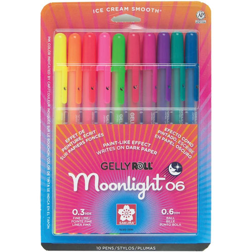 Gelly Roll Moonlight Pens, 10/pk