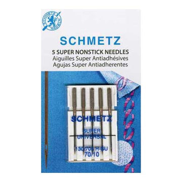 Schmetz 70/10 Super Nonstick Needle (5 pk)