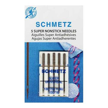 Schmetz 100/16 Super Nonstick Needle (5 pk)