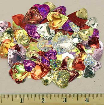 Large Heart Sequins