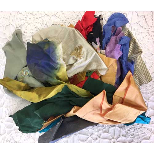 Silk Fabrics Scrap Pack