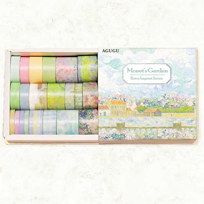 Monet's Garden Washi Tape Set