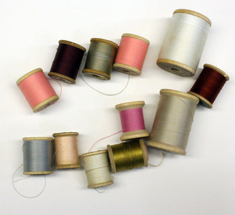 Vintage Thread, 10-12 spools per bag