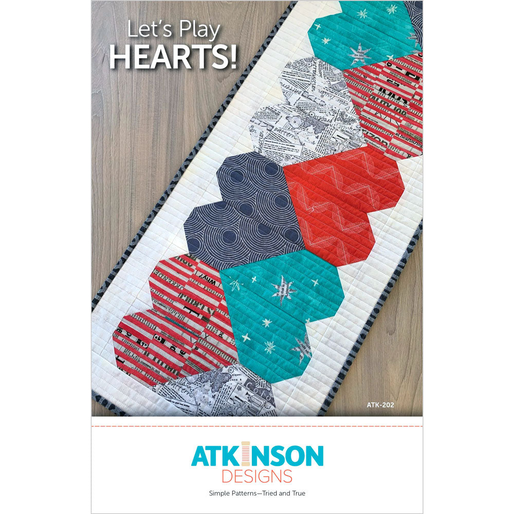 Let's Play Hearts by Atkinson Designs
