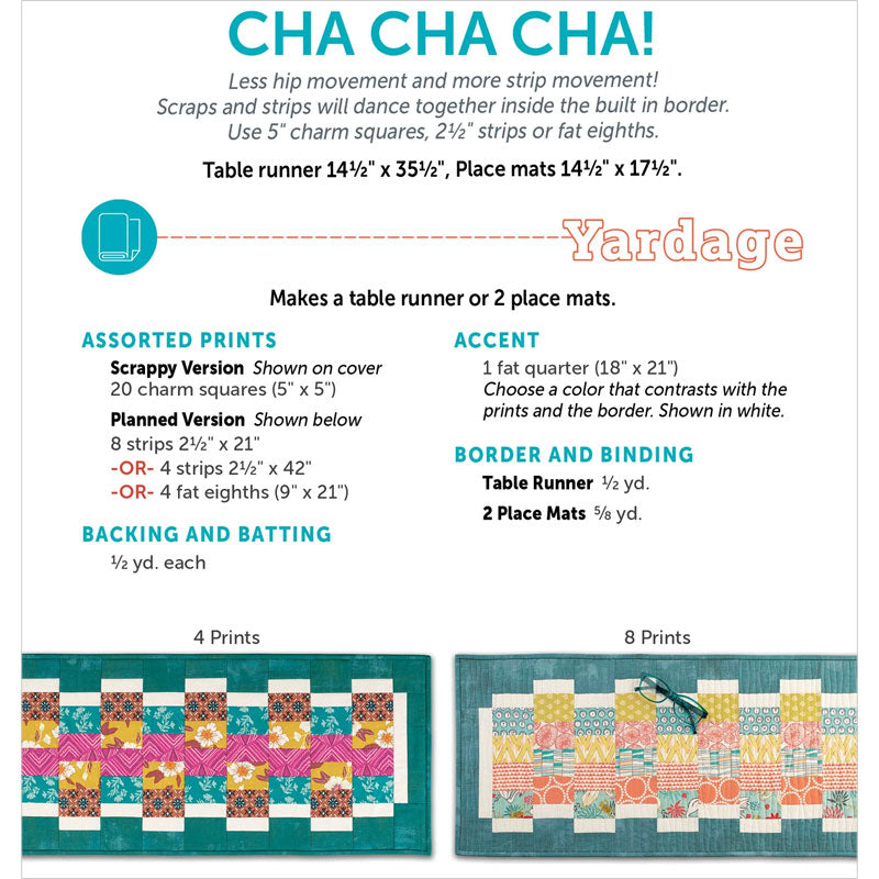 Cha Cha Cha Pattern by Atkinson Designs