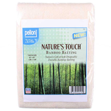 Throw size (60 in. square) Nature's Touch Bamboo Batting