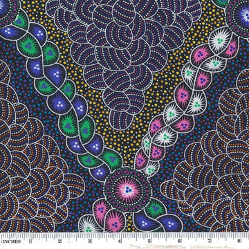 Bush Waterhole Purple by Tanya Price