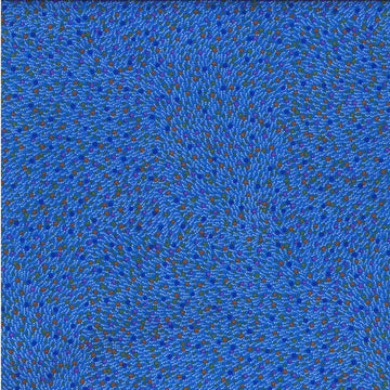 Bush Worm Blue by Esmerelda Woods