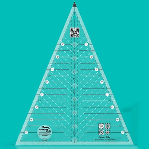 Creative Grids Spider Web Quilt Ruler – Artistic Artifacts