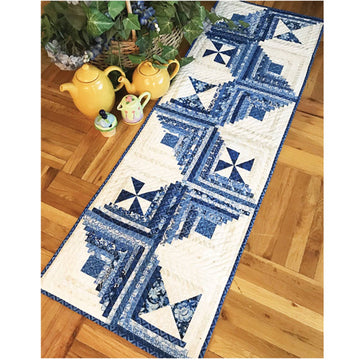 Rick Rack Table Runner by Jean Ann Wright for Cut Loose Press
