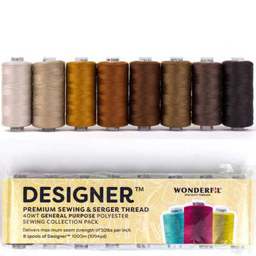 Designer Thread Pack, Browns