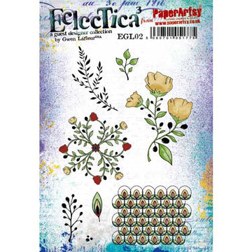 Eclectica Stamp Collection #2 by Gwen Lafleur, Florals