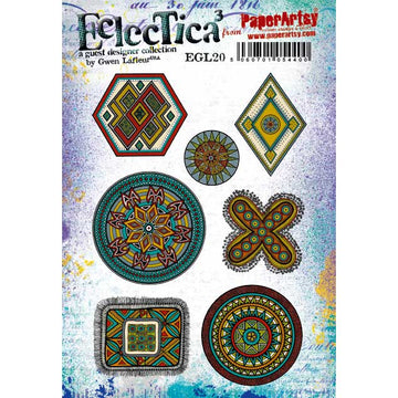 Eclectica Stamp Collection #20 by Gwen Lafleur, Tribal Patches