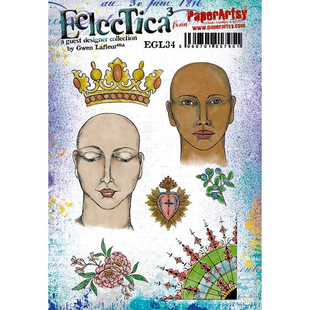 Eclectica Stamp Collection #34 by Gwen Lafleur, Angels & Icons: Renaissance