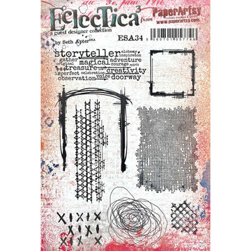 Eclectica Stamp Collection #34 by Seth Apter