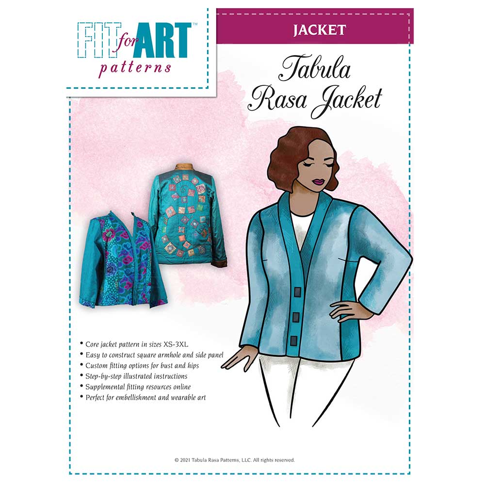 Tabula Rosa Patterns Tabula Rasa Jacket Pattern by Fit for Art