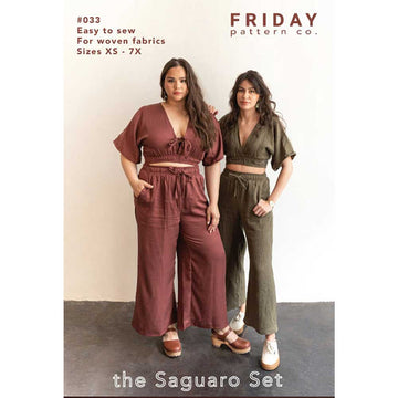 The Saguaro Set by Friday Pattern Company