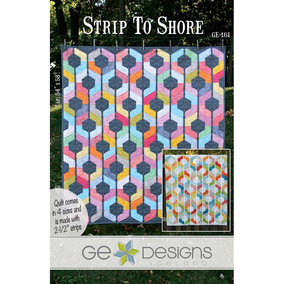 Strip To Shore pattern by GE Designs
