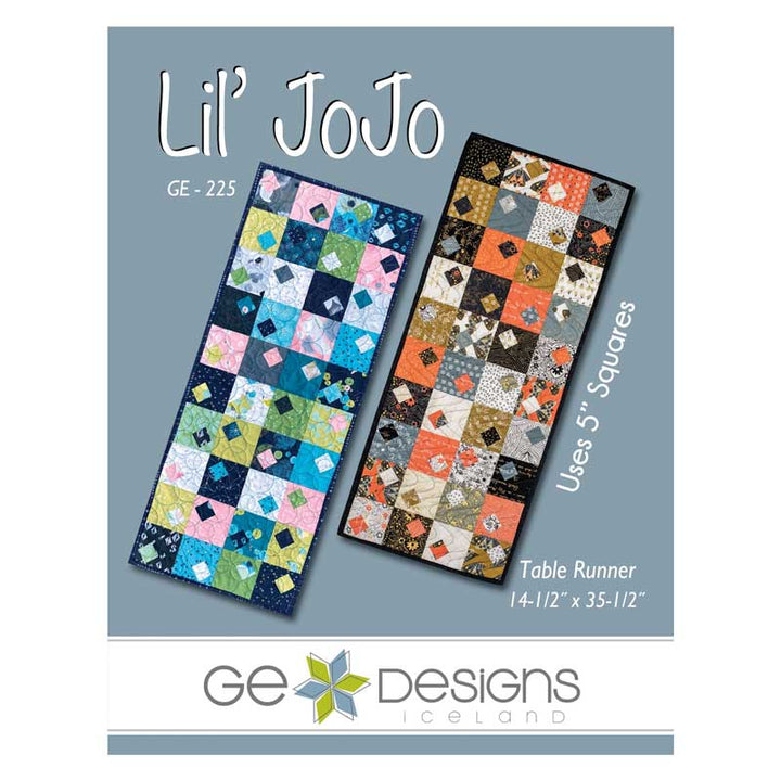 Lil' JoJo Quilted Table Runner pattern by GE Designs