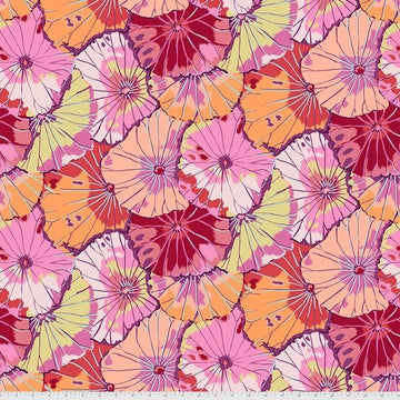 Lotus Leaf, Red- Kaffe Fassett Collective