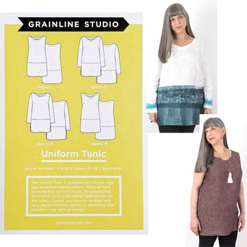 Grainline Uniform Tunic Pattern (size 0-18)