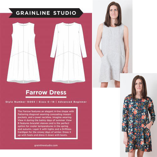 Grainline Farrow Dress Pattern