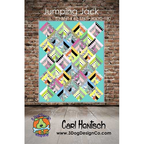 Jumping Jack Quilt Pattern by Carl Hentsch
