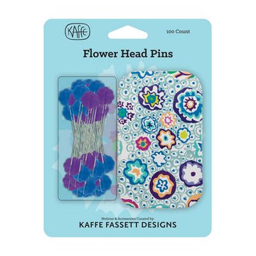 Kaffe Fassett Flower Head Pins