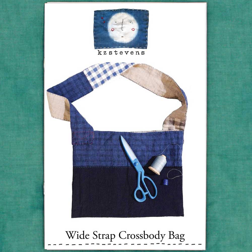 Wide Strap Crossbody Bag Pattern by kzstevens