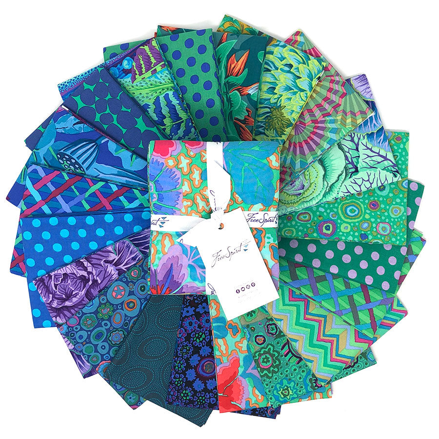 Kaffe Fassett Classics- FQ Bundle, Ocean